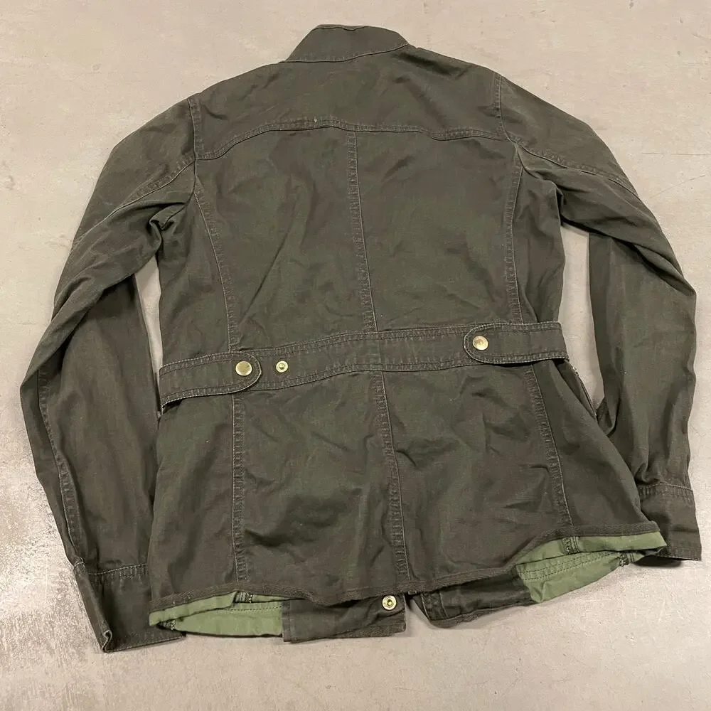 Green j.crew field jacket
